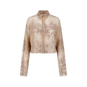 에르마노 설비노 블라우스 D482K726CTUJP 51315 Beige