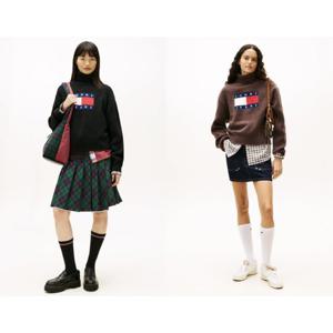 타미힐피거데님 타미진스 터틀넥 플래그 스웨터 T32G0KTO11TWT1 T32G0KTO11TWT1