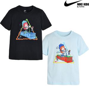 [나이키키즈(플레이키즈)]나이키 박시 스쿠터 반팔 티셔츠 2종 택1 3-7세 A252TS161P