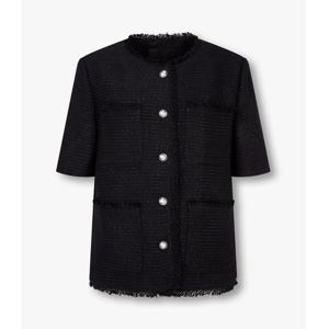 [보브] 트위드 하프 슬리브 자켓 712521050099