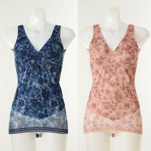 비너스 란제리 홑겹 나염 40D 노와이어 쉐이퍼 반올인원 C컵 VATM731C0000