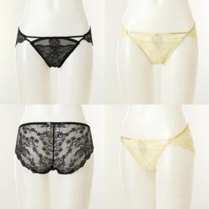 비너스 란제리 페이즐리 엔젤망 홑겹 브라 OBR7867 세트 노라인 레이스 팬티(OPT7867S) OPT7867S0000