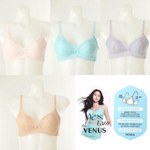 비너스 란제리 26SS 봄광고 메인 Yes I am 몰드 브라 E-F컵 VAR9005EF000