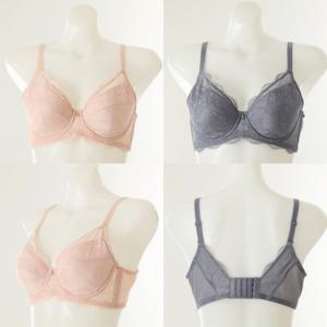 비너스 란제리 CD컵 높은 중심 볼륨 부유방 등살 커버 소프트 레이스 풀컵 보정 브래지어(VBRQ379C_D) VBRQ379CD000