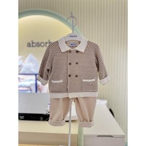 압소바 2026SS 마르소 니트 상하복(베이지) (2A1121203) 2A112120