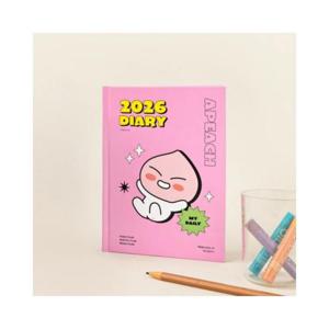 [문구] f20 167937 카카오 2026 날짜형 양장 다이어리 어피치