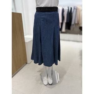 [숲]허리밴딩 레터링 데님 팬츠 SC3DS31D