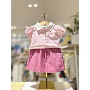 블루독베이비 26SS(PK)블루독퍼프소매카라티셔츠썸머프릴5부팬츠세트 (1463193320941201) 1463193320