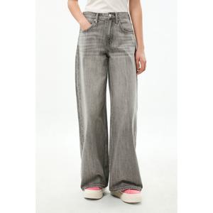 타미힐피거데님 (T32G0NEW16TWL1) 여성 찰리 와이드 다크 데님 팬츠 T32G0NEW16TWL1