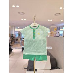 에뜨와 에뜨와e 루키실내상하(그린) 07T3176187314 에뜨와 조카선물 선물하기좋은 어린이집옷 등원룩 07T317618