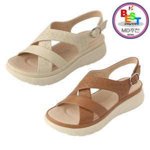 [엘칸토]국민 쿠션UP 4.0CM 플랫폼 샌들 LCWW35U326XF_GN