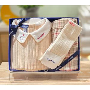 압소바 HK(26년봄신상)앙리 블루머 상하 장말세트(베이지) (A1121208K1) A1121208