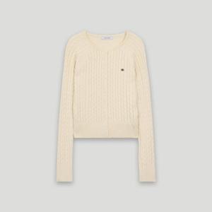 코데즈컴바인 꽈배기 니트 가디건 (CLA-CD001W1) CLACD001W10