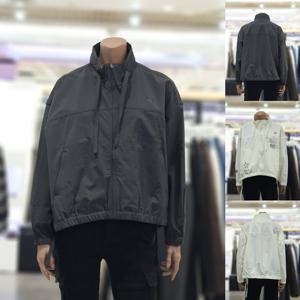 지프 지프 여전 반넥 홑겹점퍼 (JR2JPF221) 자켓 자수 로고 프린트 집업 외투 여 공용 여름 JR2JPF221