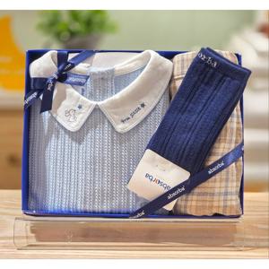 압소바 HK(26년봄신상)앙리 블루머 상하 장말세트(블루) (A1121208K3) A1121208