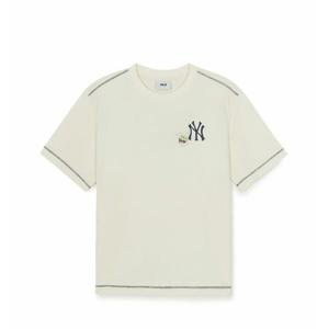 엠엘비키즈 MLB키즈 모노래빗 썸머 아트웍 반팔티셔츠 (7ATSC026350NBL) 7ATSC026350N