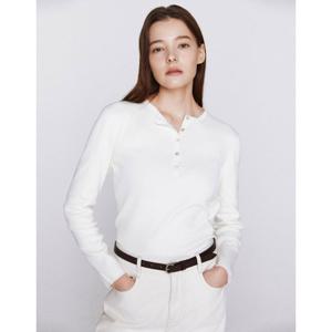 지오다노 356513 여 간절기 헨리넥 베이직 무지 긴팔 봄가을 니트 스웨터 3컬러 05356513 05356513