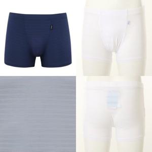 비너스 란제리 땀흡수 통풍 좋은 한여름 시원한 아쿠아 엑스 스판 남성 드로즈 팬티(VMPS068T) VMPS068T0000