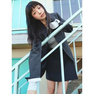 제이제이지고트 롤업 셔츠 칼라 투버튼 재킷 (GS3A0JKJ21) GS3A0JKJ2