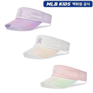 엠엘비키즈 MLB키즈 여아 쿨피드 레인보우 리본 썬캡 3종 택1 7FSC44063 7FSC44063000