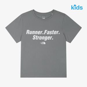 노스페이스 키즈 플레이부스트 반팔 티(NT7US09GRY) NT7US09T