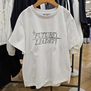 컬리수 HC33 메탈로고 그래픽티셔츠 C262TS262P