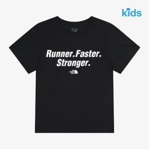 노스페이스 키즈 플레이부스트 반팔 티(NT7US09BLK) NT7US09S