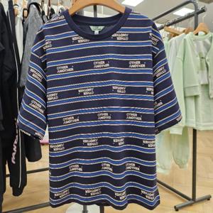 컬리수 HC33 로고스트라이프티셔츠 C252TS355P