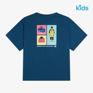 노스페이스 키즈 엠블럼 아카이브 반팔 티(NT7US08ALL) NT7US089