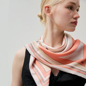 레노마 스카프 실크 정사각 스카프 SKN008 SKN008