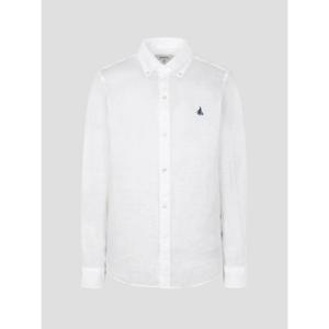 빈폴맨 빈폴 26 SS 남녀공용 리넨 솔리드 셔츠 - 화이트(BC6364C221) BC6364C221