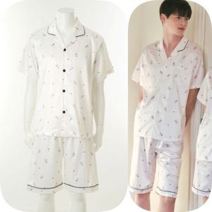 비너스 란제리 실크필 고양이 파자마 남성 파자마잠옷 VPAS206M VPAS206M0000