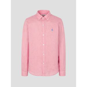 빈폴맨 빈폴 26 SS 남녀공용 리넨 솔리드 셔츠 - 코럴(BC6364C227) BC6364C227