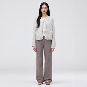 써스데이아일랜드 (써스데이아일랜드) 네프사 라운드넥 트위드 자켓 T262MJK135 T262MJK135