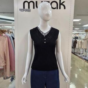 무자크 DP01 레이스v넥민소매 MQ3wkt10