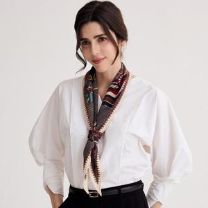 레노마 스카프 울실크 마름모 스카프 (D) FKI023I FKI023I