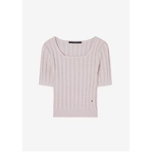 게스진 게스진 여성 스퀘어넥 반팔스웨터(YQ2S1660) YQ2S1660