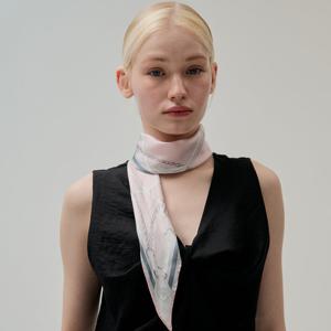 레노마 스카프 실크 마름모 스카프 (D) SKI029 SKI029