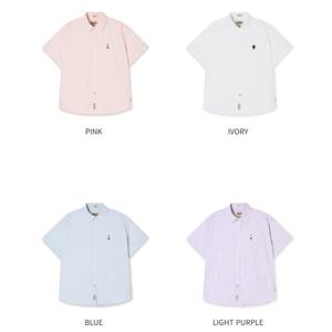 후아유 Steve Loose Fit Short Sleeve Shirts (WHYAG2511F) WHYAG2511F