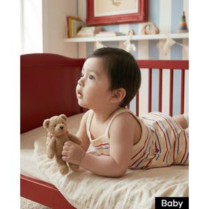 벨리타앤보이즈   베이비버블애플레인보우스트라이프테리 오버롤  BB6ETP02CM BB6ETP02