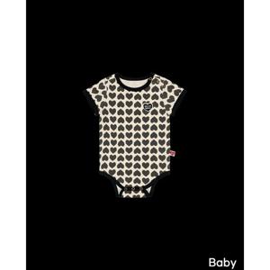 벨리타앤보이즈 베이비BB하트올오버 반팔바디수트 BB6MBS31CH BB6MBS31