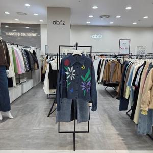 [ab.f.z]AFA5NB41/멋스런 플라워 프린트 루즈핏 숏 셔츠-IC_IC