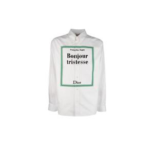 디올 긴팔 셔츠 683C573A3118 C086 Bianco