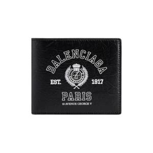 발렌시아가 캐쉬 스퀘어 폴디드 지갑 블랙 5945492ABKM1000