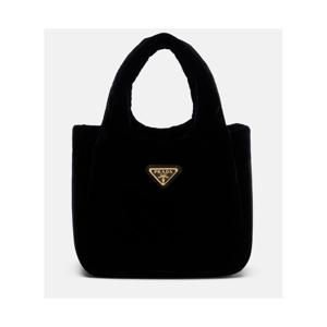 프라다 미니 벨벳 탑 핸들 백 P01146132