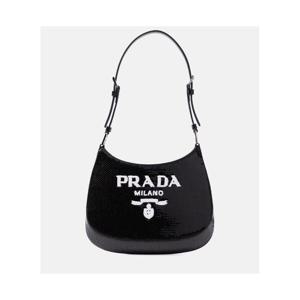 프라다 Cleo 스몰 시퀸 숄더백 P00627823