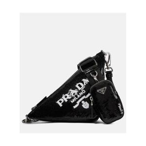 프라다 Triangle 시퀸 숄더 백 P00696080