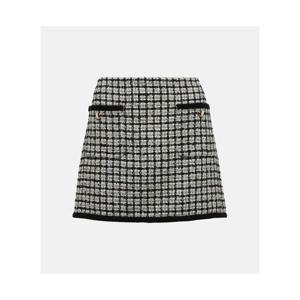 미우미우 체크 부클레 미니스커트 P00851556