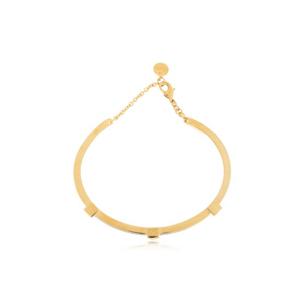 26SS Fendi FF CUBE BANGLE METALLO SMALTO 8AL218TL9F0A1F TP574330633