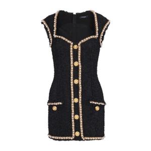 25FW Balmain 여성 드레스 EF0R5116PC90EEL TP574330069